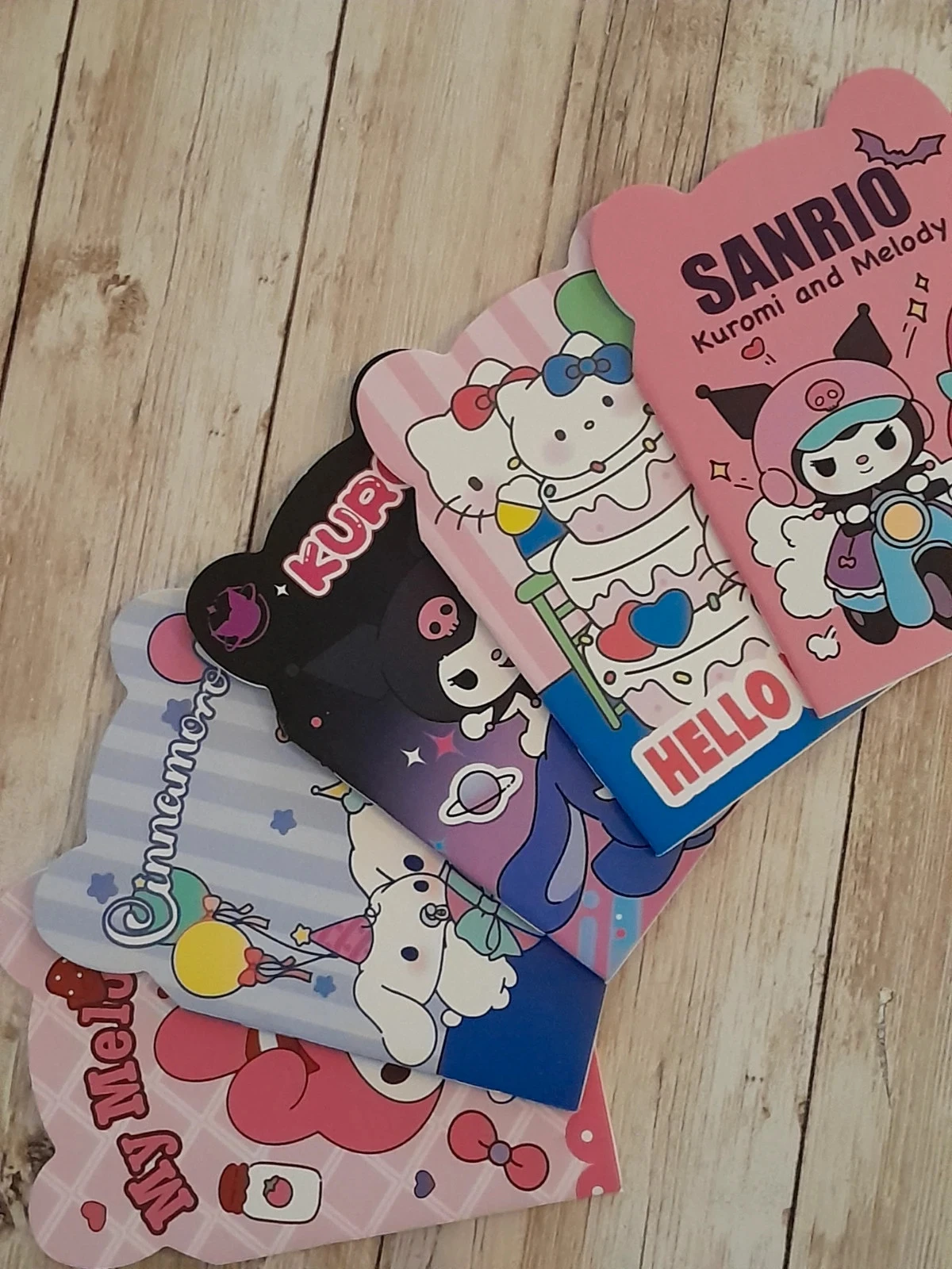 Lot de 5 petits blocs notes, Sanrio N°1